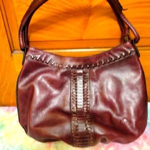 Patricia Nash Riano Leather Hobo Bag